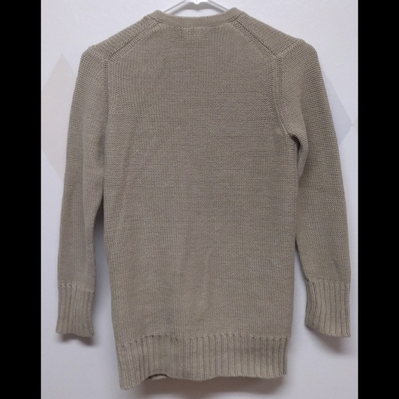 Lands End Canvas chunky button front cardigan - Picture 10 of 11